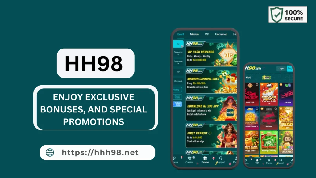 HH98 Bonuses & Rewards