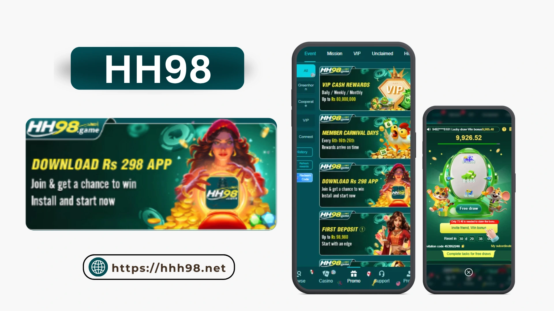 HHH98 App